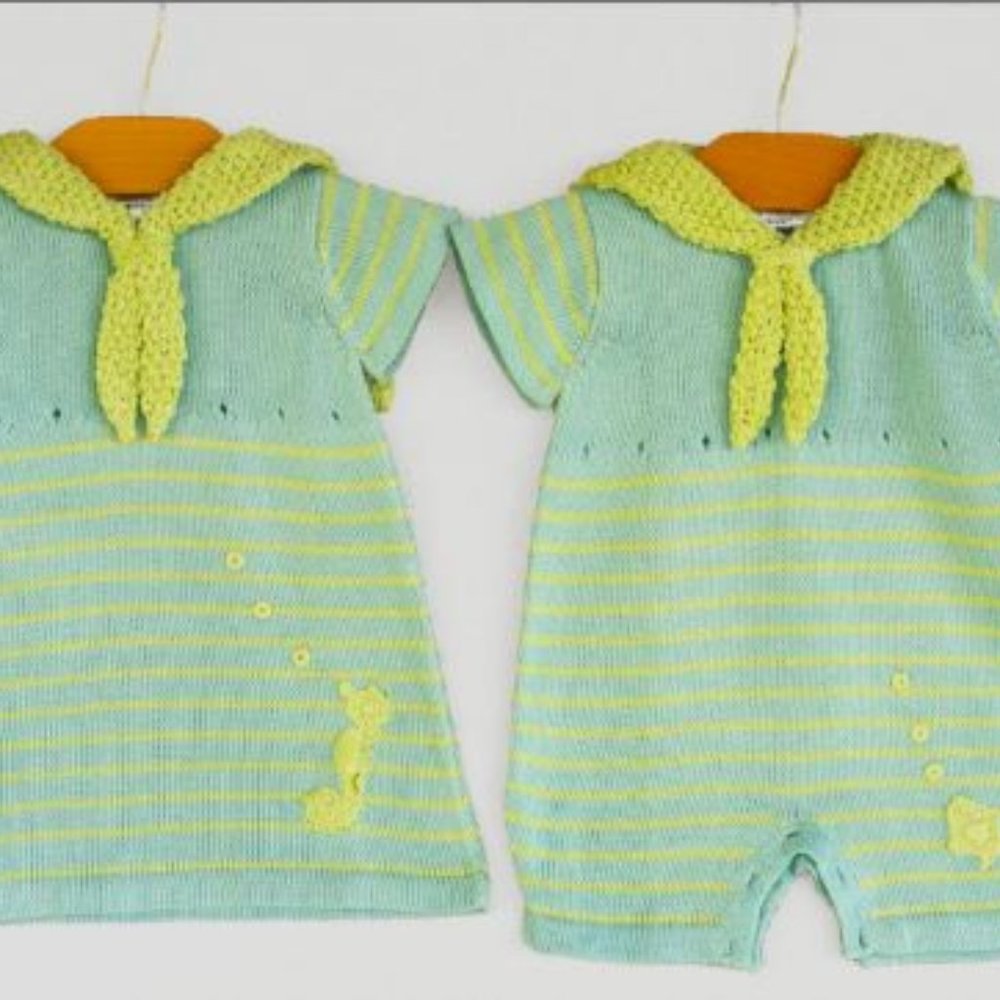 Twin boy and girl outfit, Baby Twins gift,